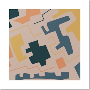Abstract Geometric Print Posters and Art
